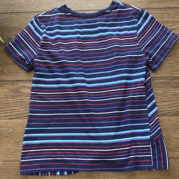 Girls Tommy Hilfiger striped twist tie top - Picture 3 of 4